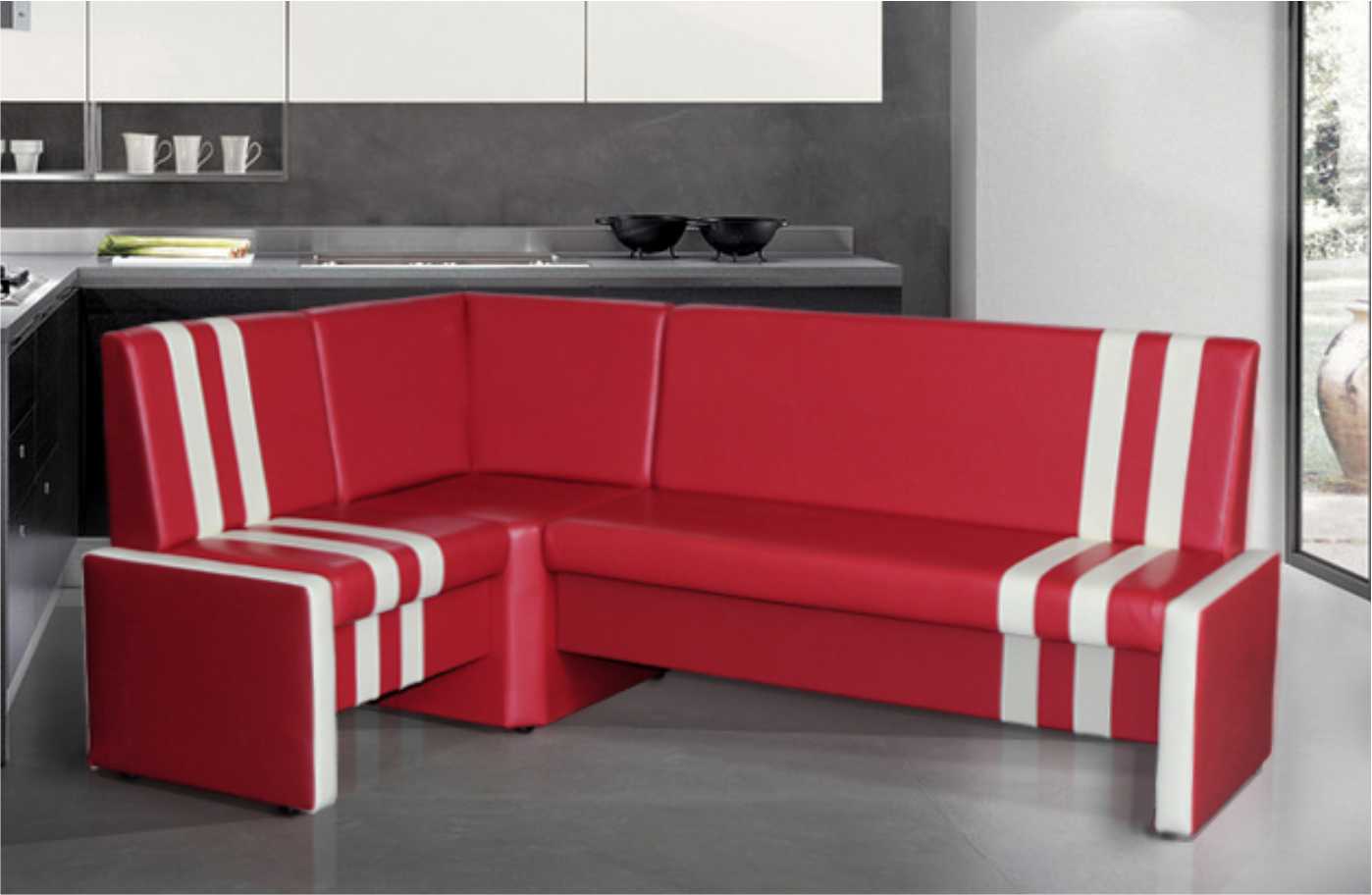 угловой диван модерн для кухни